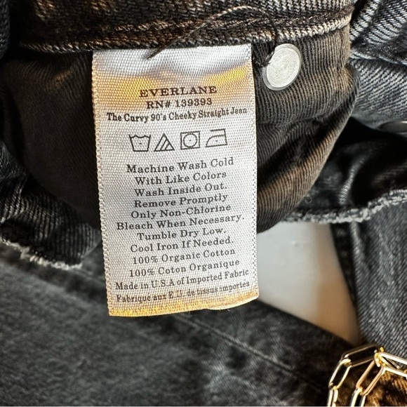 Everlane Sz 31 The Curvy Cheeky® Straight Jean - Picture 10 of 12